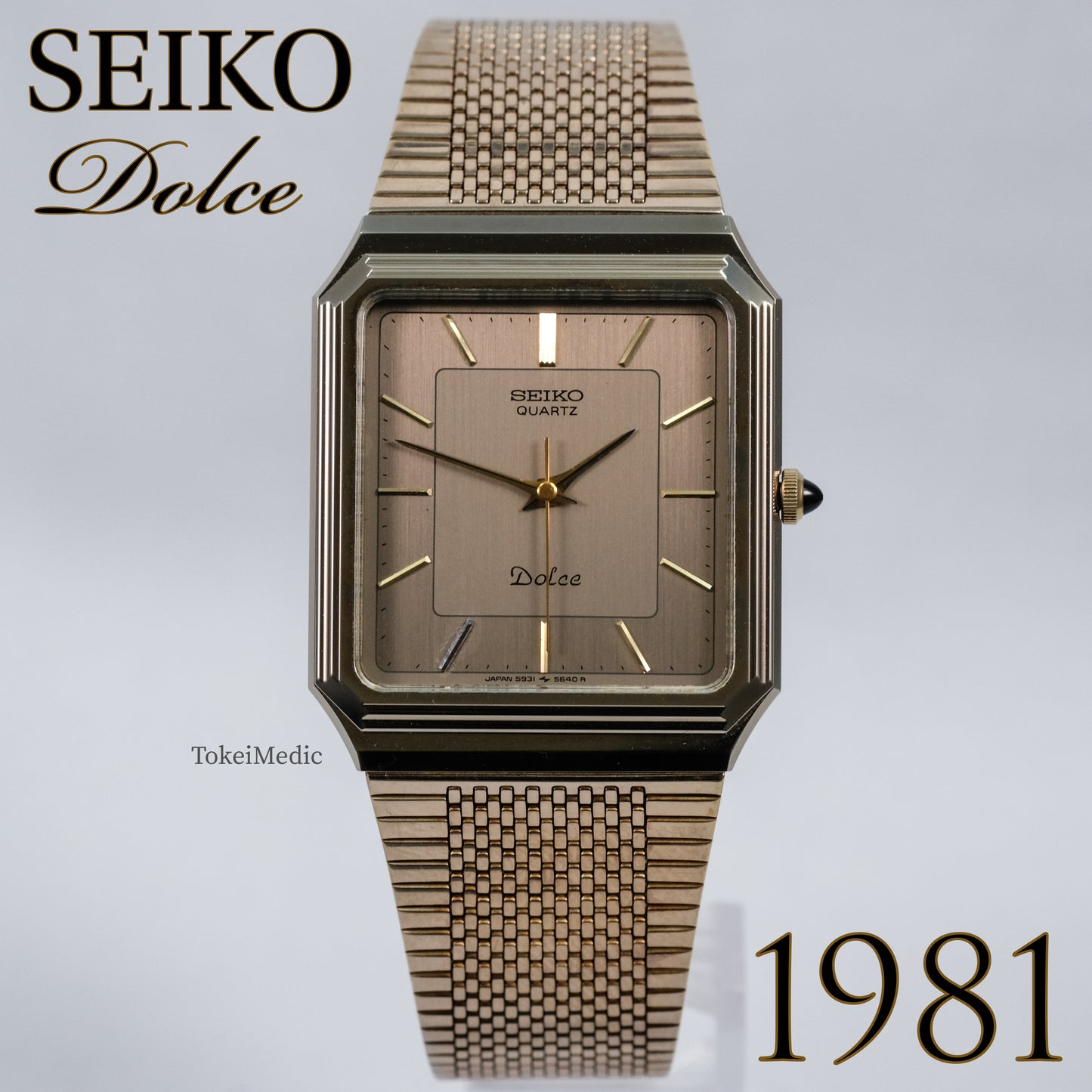 1981 Seiko Dolce 5931-5490