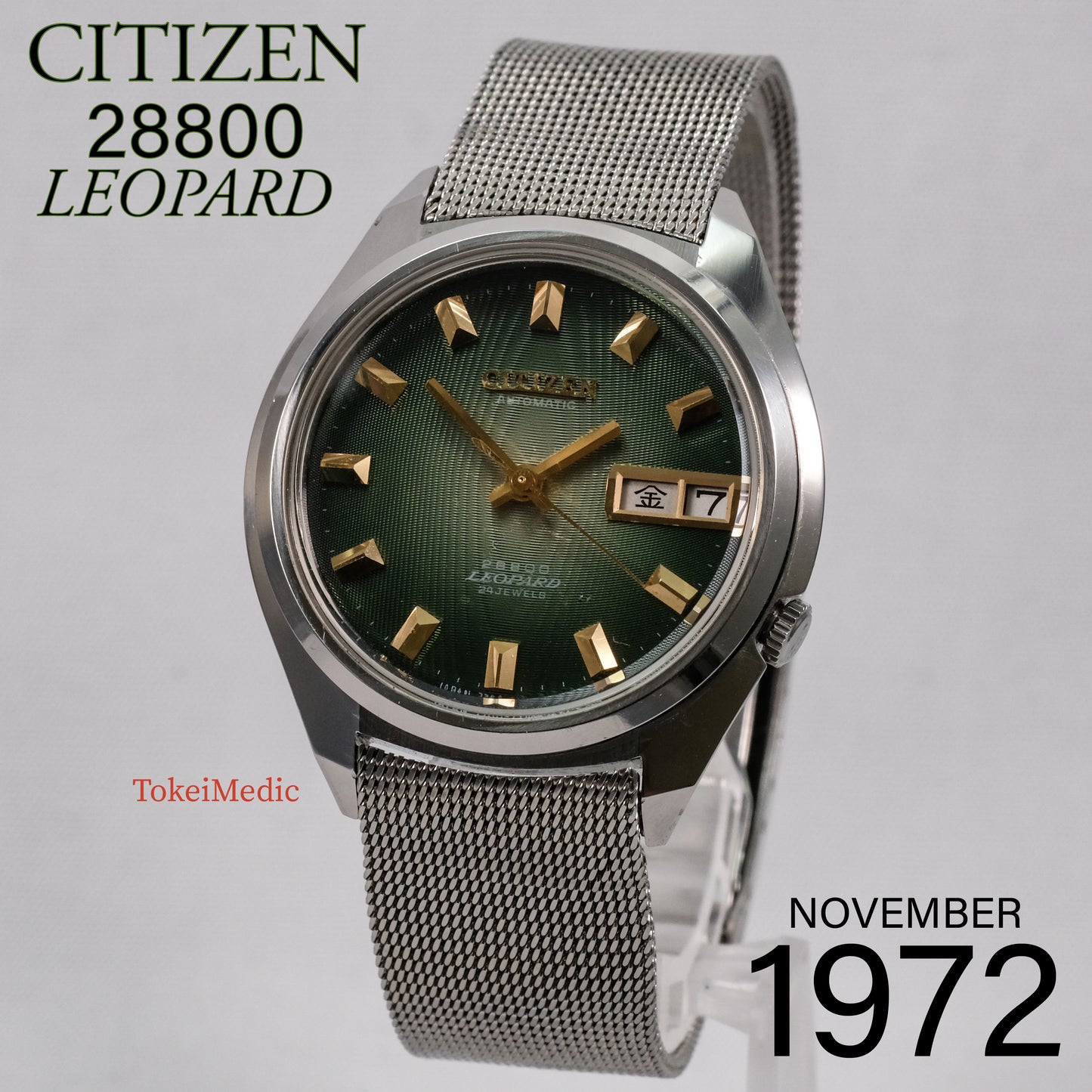 Reserved! 1972 Citizen 28800 Leopard 4-770382-Y