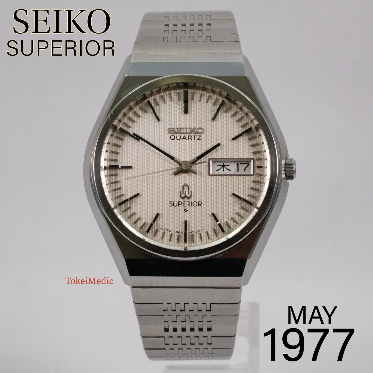 1977 Seiko Superior 4883-8100