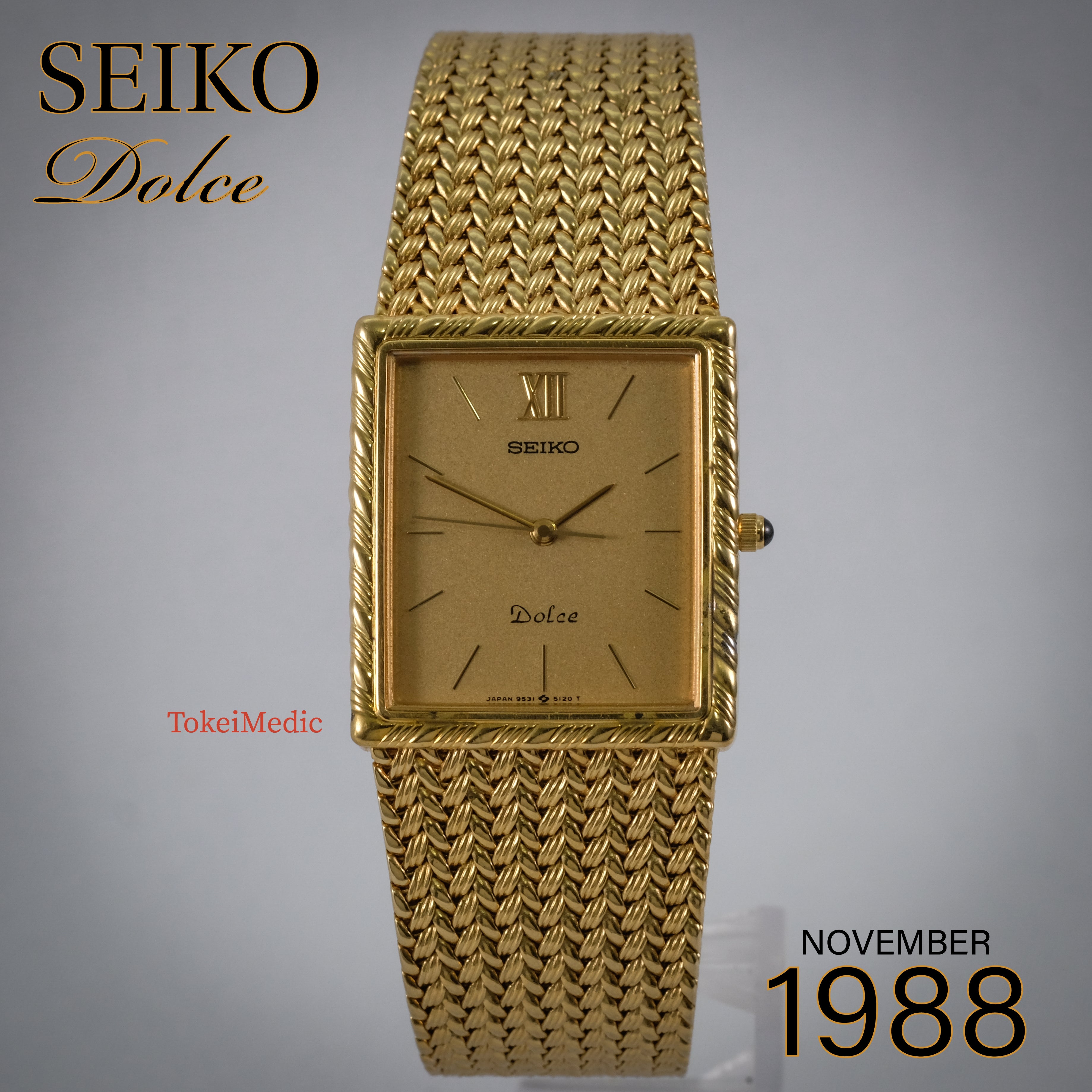 Vintage Seiko Dolce – TokeiMedic