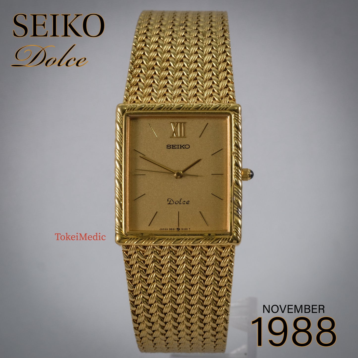 1988 Seiko Dolce 9531-5100