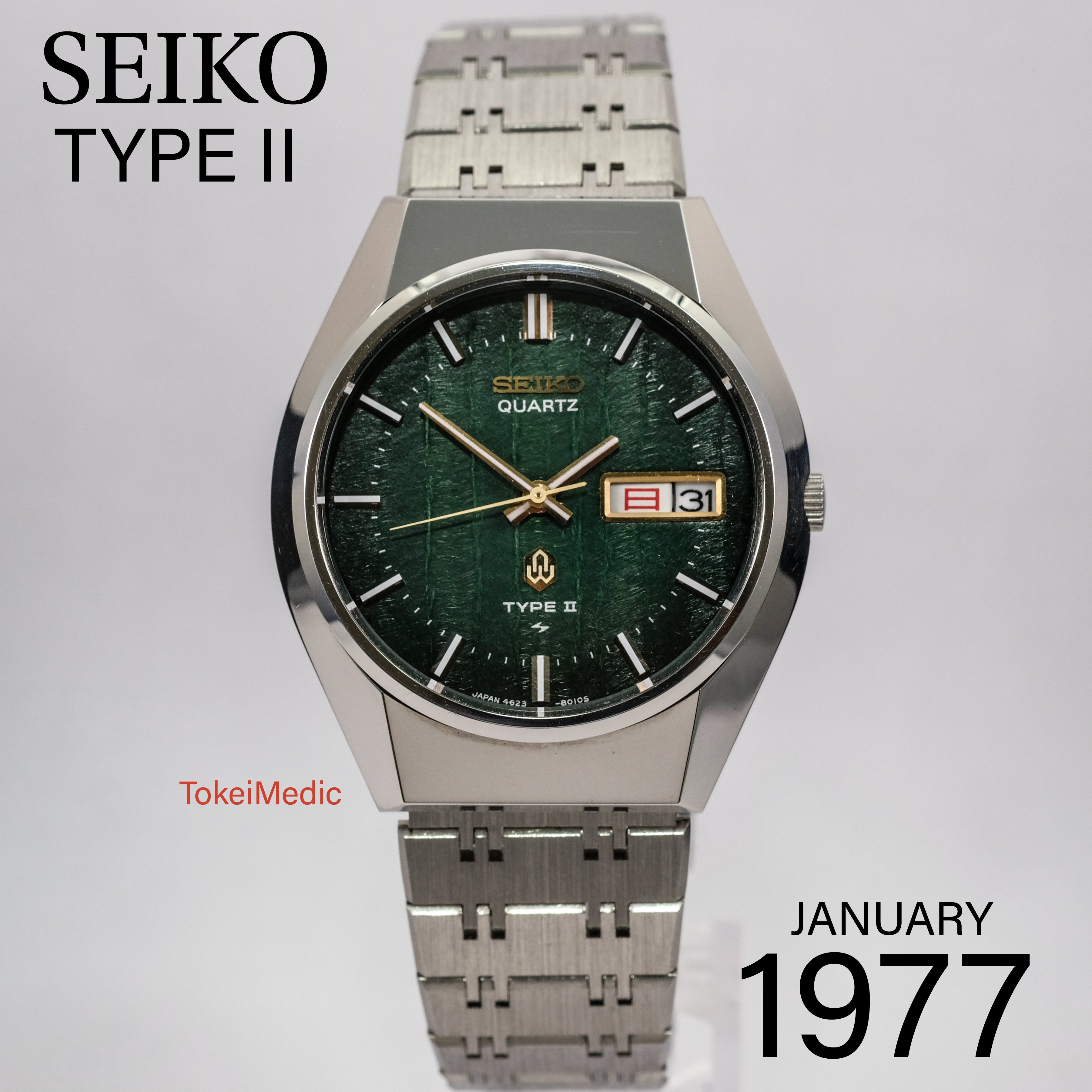 1977 Seiko Type II 4623-8040