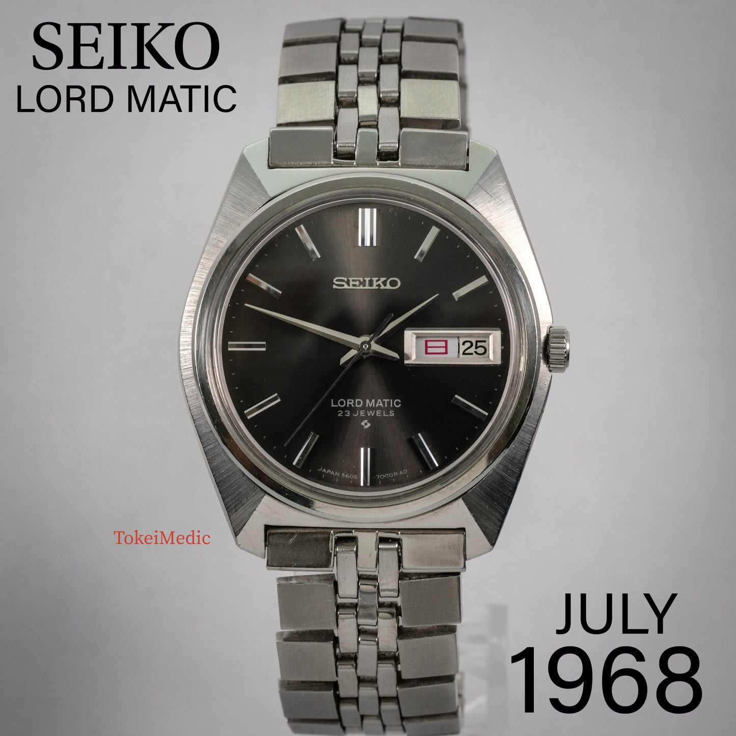 1968 Seiko Lord Matic 5606-7000