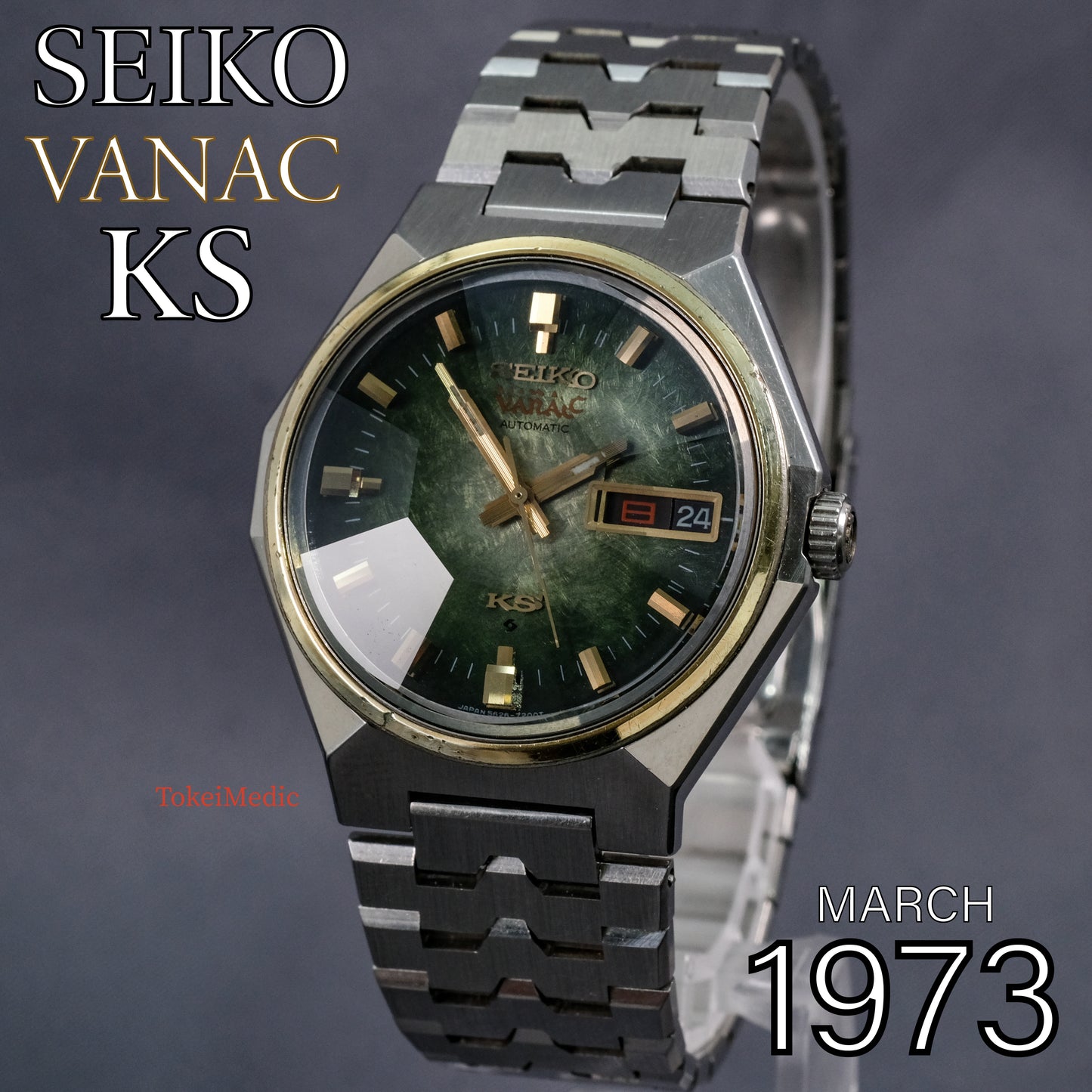 1973 Seiko Vanac KS 5626-7180