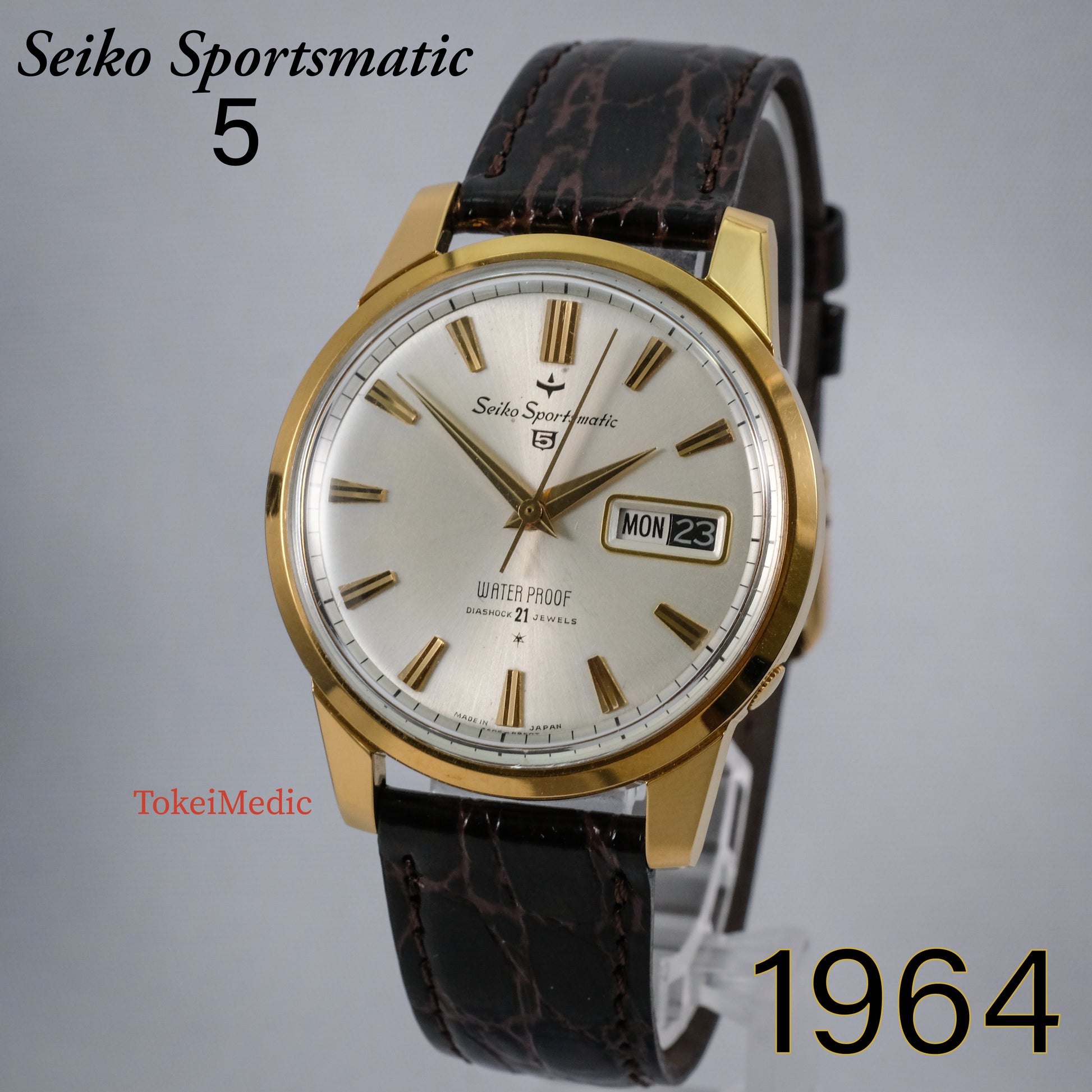 1964 Seiko Sportsmatic 418970 - Main Image