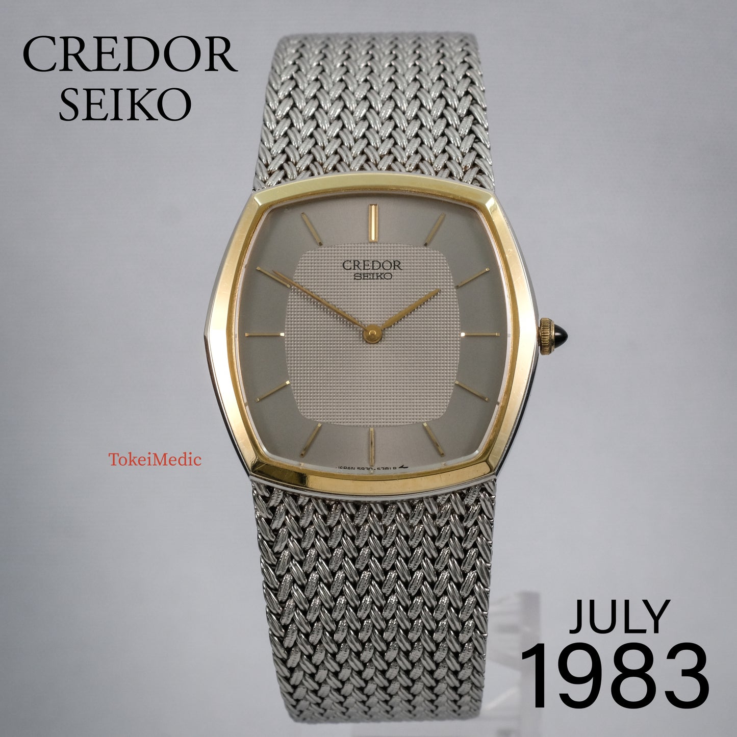 1983 Credor Seiko 5930-5391