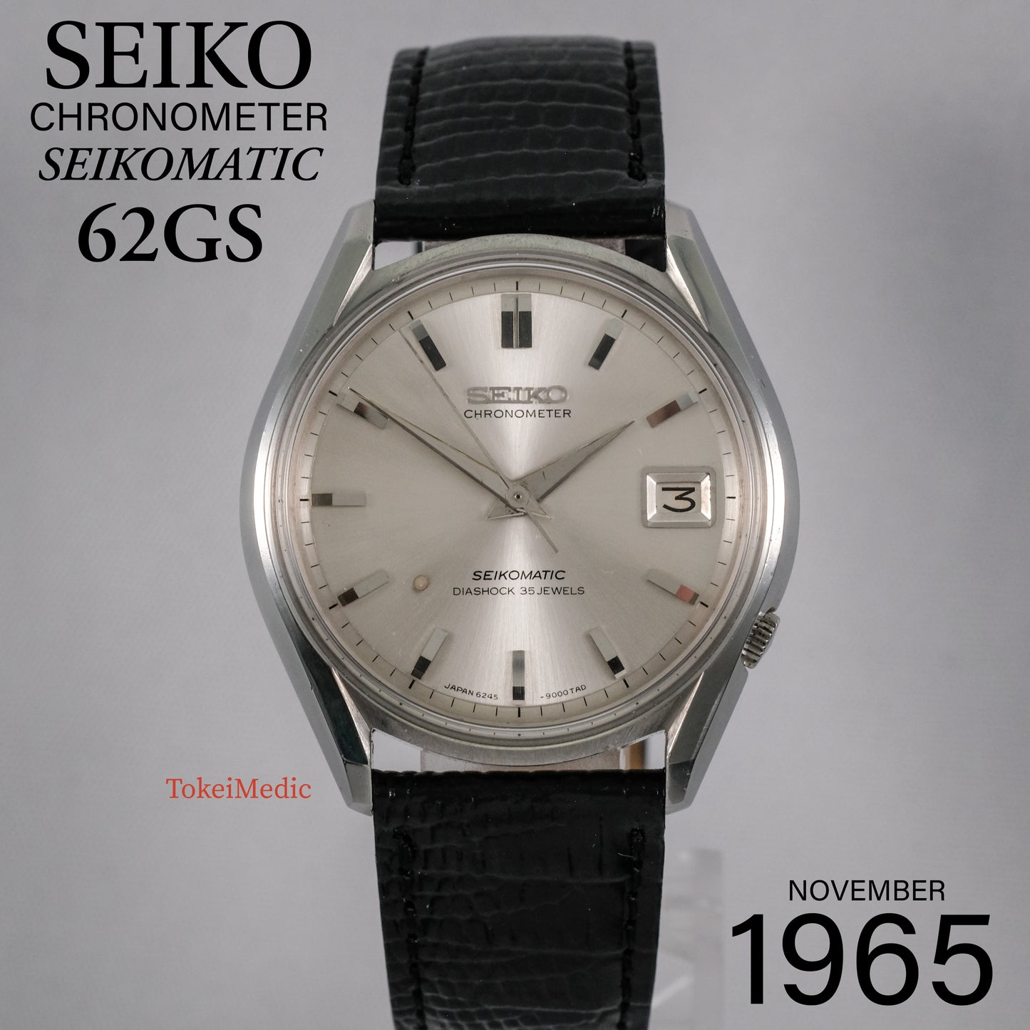 1965 Seiko Chronometer Seikomatic 6245-9000