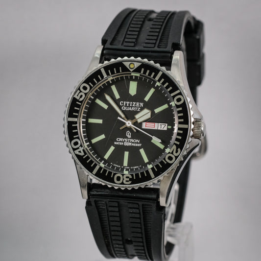 1980 Citizen Crystron Quartz Diver 4-212452