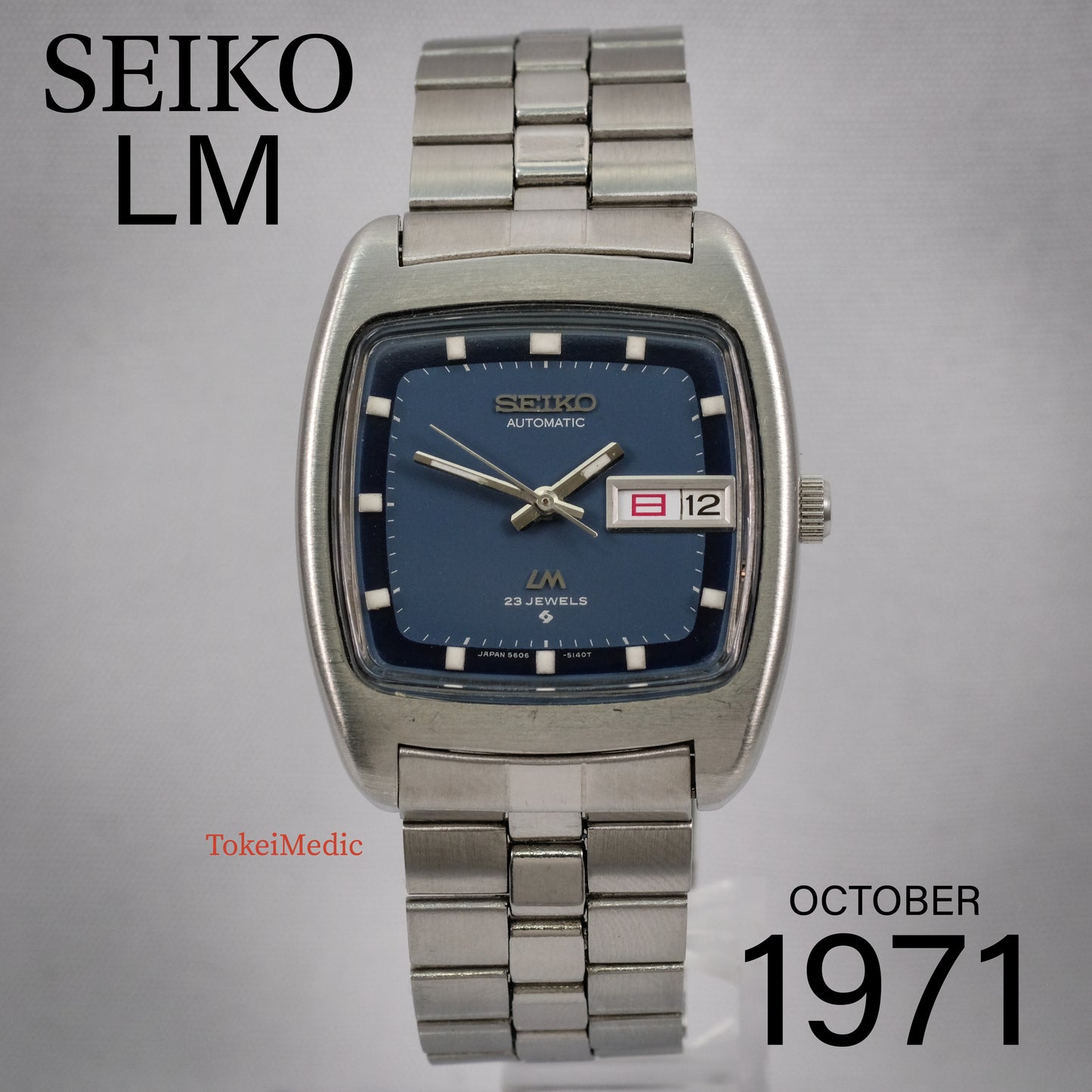 1971 Seiko LM Lord Matic 5606-5040