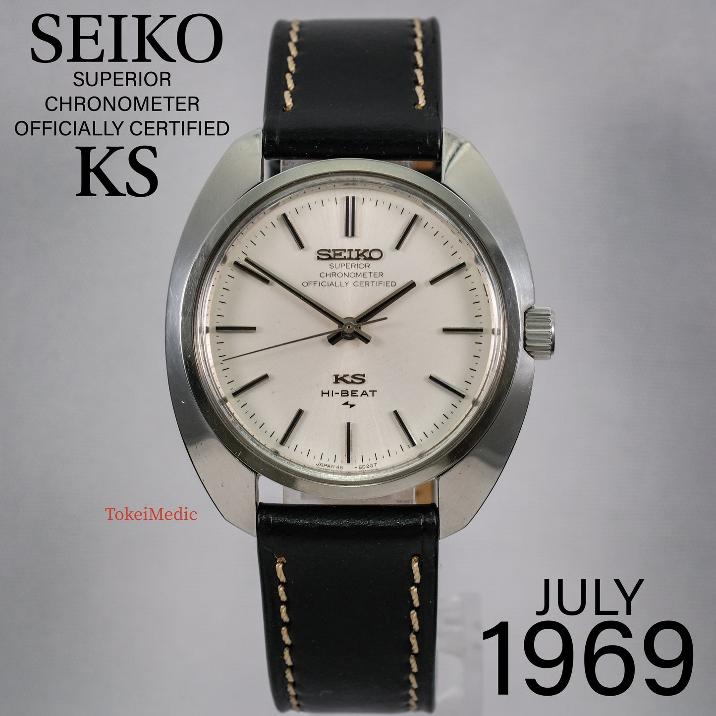 1969 Seiko KS Superior Chronometer Officially Certified 45-8010