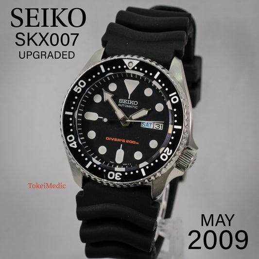 Seiko SKX007 upgraded