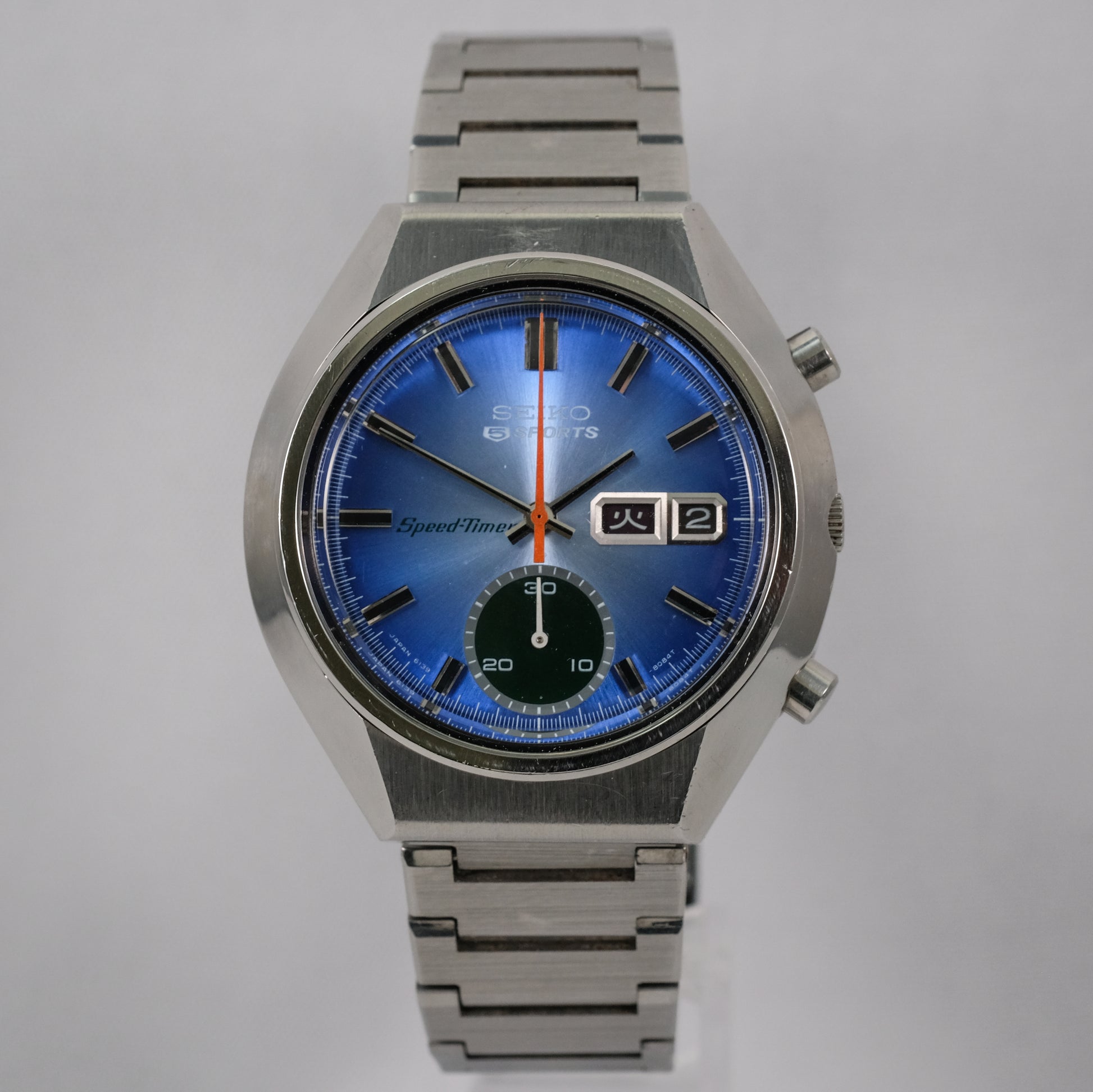 1976 Seiko Sports SpeedTimer 6139-8040 – TokeiMedic - Main Image