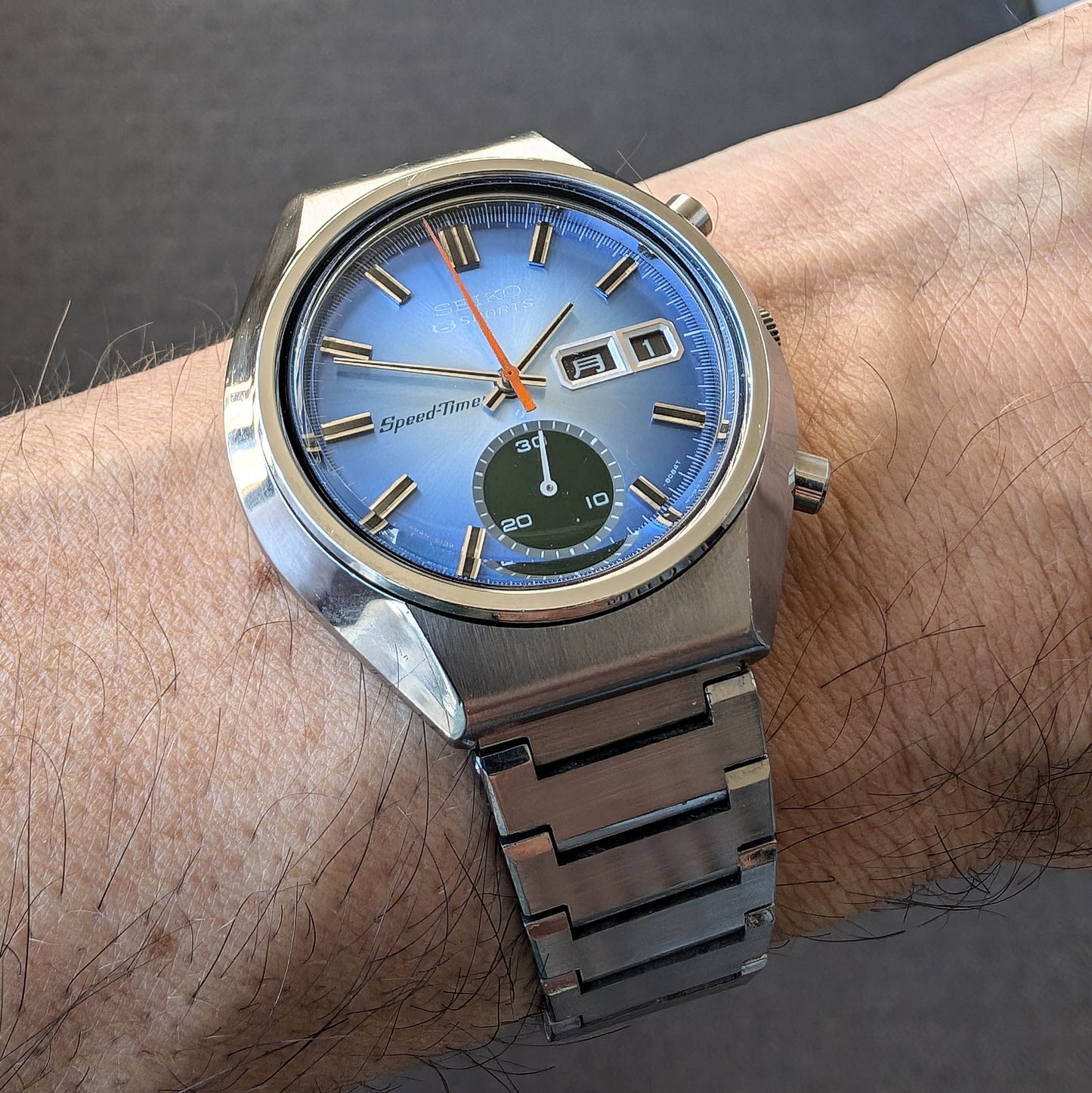 1976 Seiko 5 Sports SpeedTimer 6139-8040