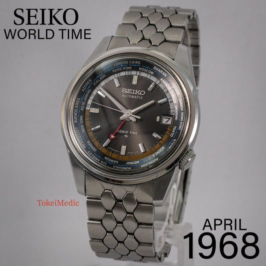 1968 Seiko World Time 6117-6010