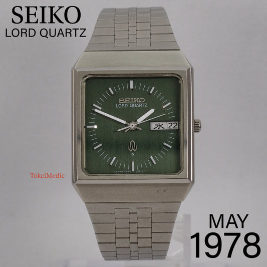 1978 Seiko Lord Quartz 7853-5010