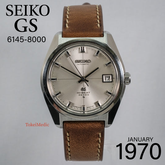 1970 Seiko GS 36000 6145-8000