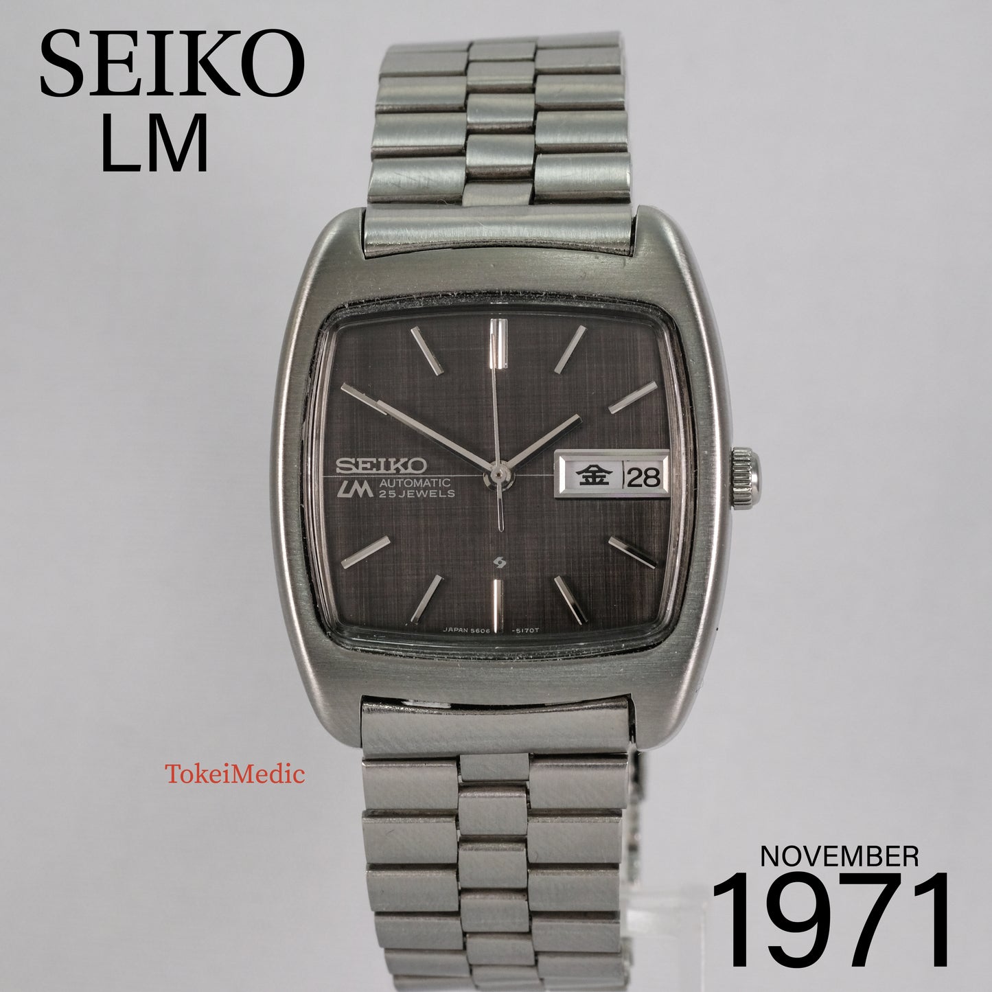 1971 Seiko LM Lord Matic 5606-5040