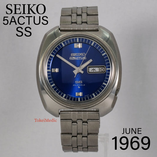 1969 Seiko 5 Actus SS 6106-6400