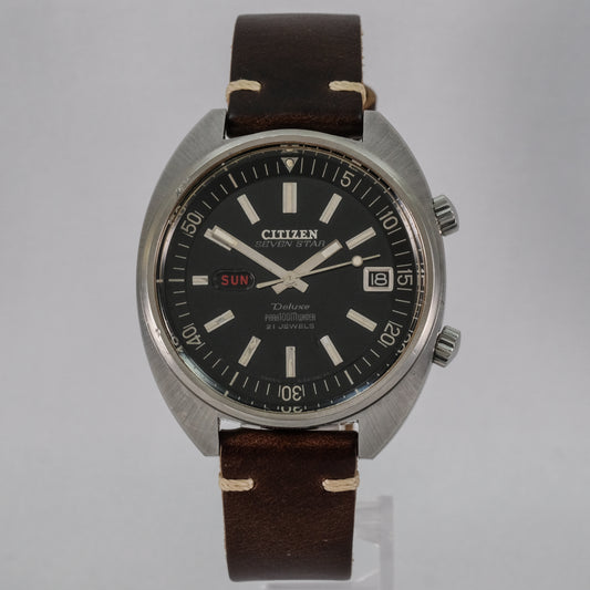 1969 Citizen Seven Star Deluxe Diver 4-520017Y