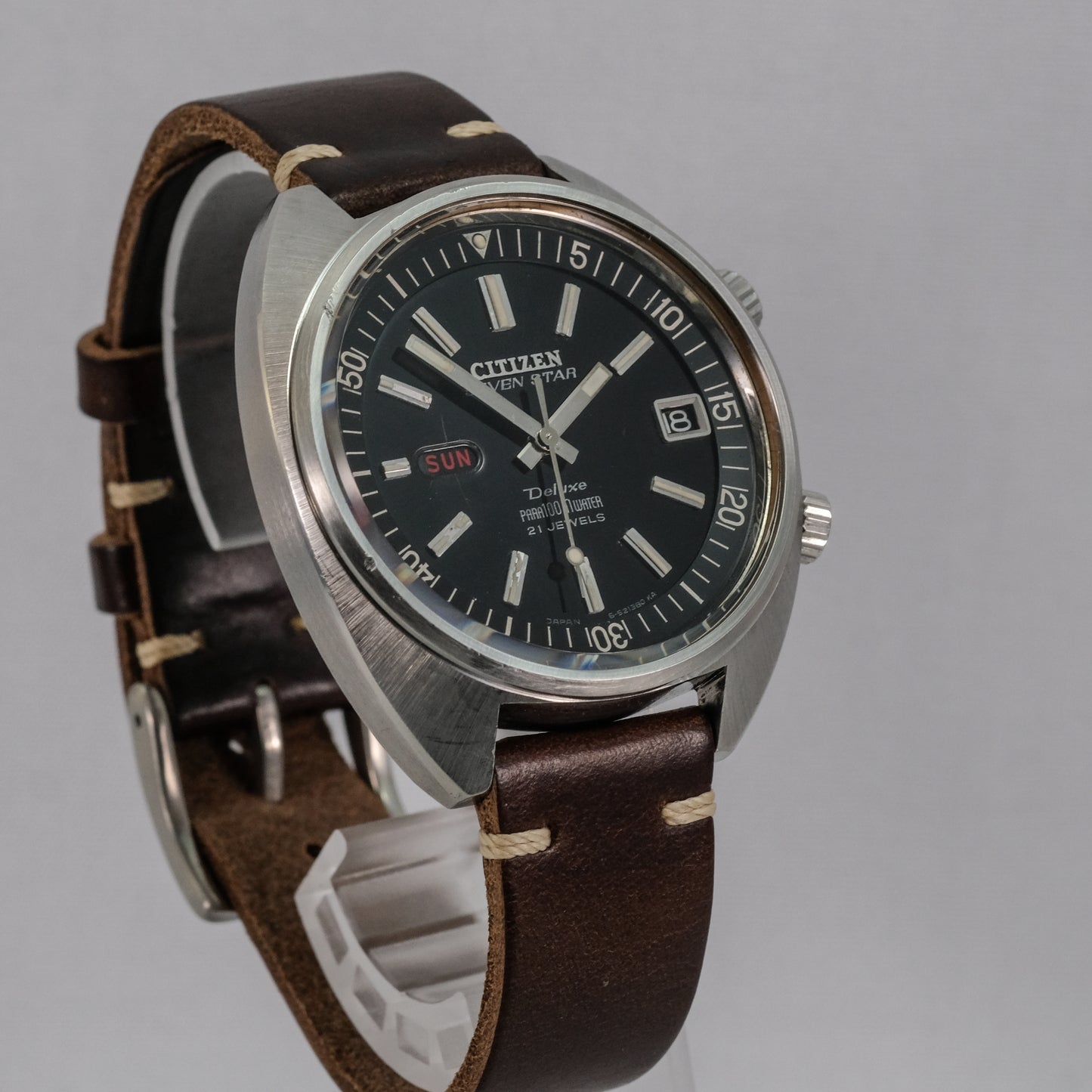 1969 Citizen Seven Star Deluxe Diver 4-520017Y