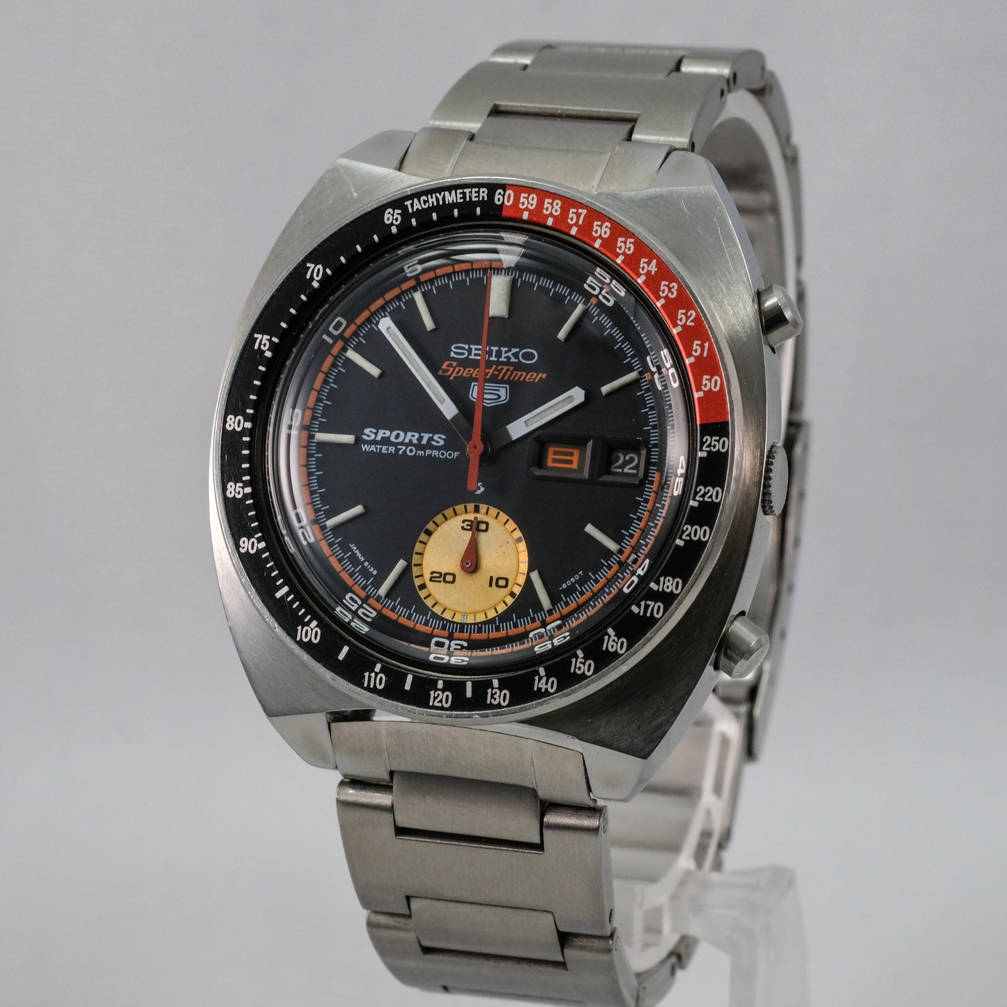 1970 Seiko 5 Sports SpeedTimer "Coke" 6139-6031