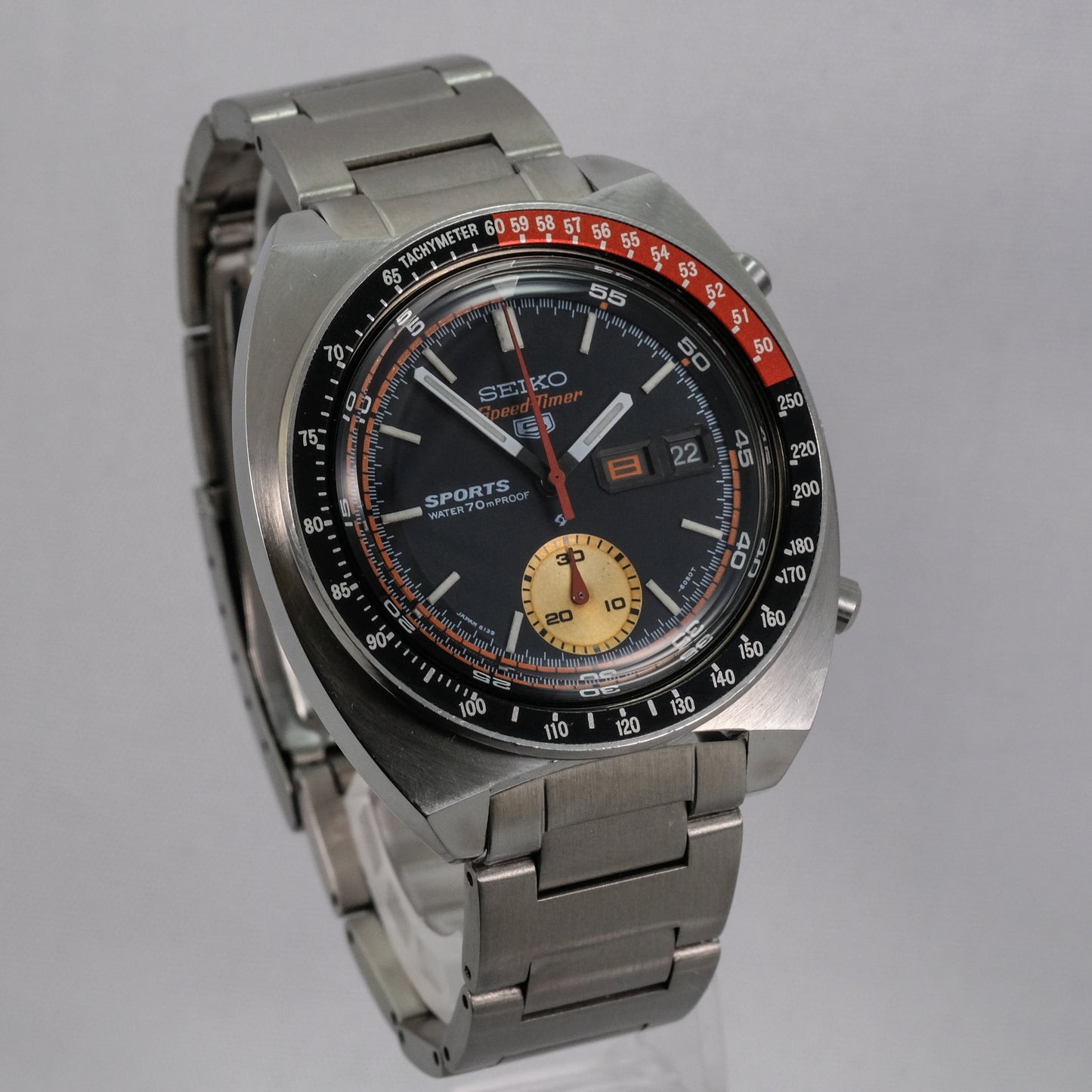 1970 Seiko 5 Sports SpeedTimer "Coke" 6139-6031