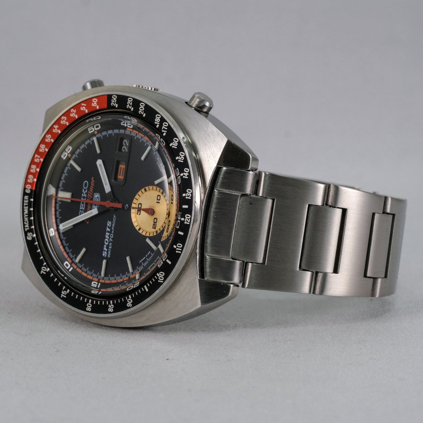 1970 Seiko 5 Sports SpeedTimer "Coke" 6139-6031