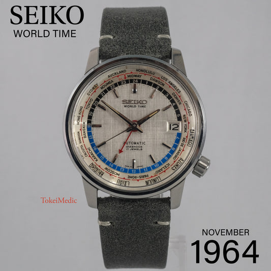 1964 Seiko World Time 6217-7000