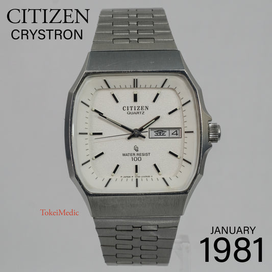 1981 Citizen Crystron Quartz 4-213360TA