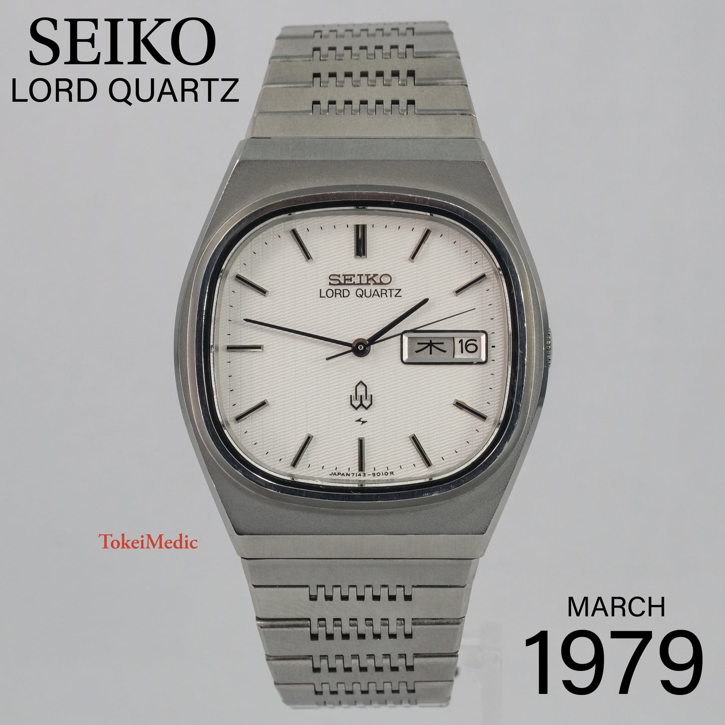 1979 Seiko Lord Quartz 7143-5010