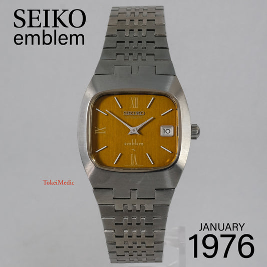 1976 Seiko Emblem 2418-3020