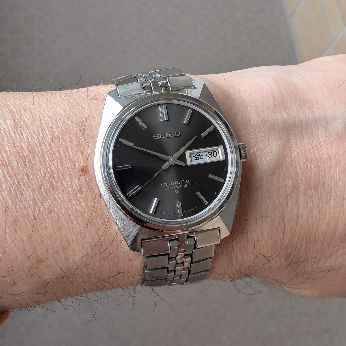 1968 Seiko Lord Matic 5606-7000