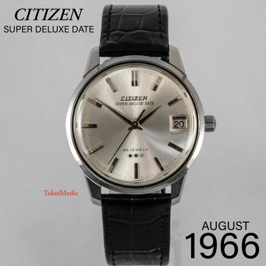 1966 Citizen Super Deluxe Date HODS 51302-Y