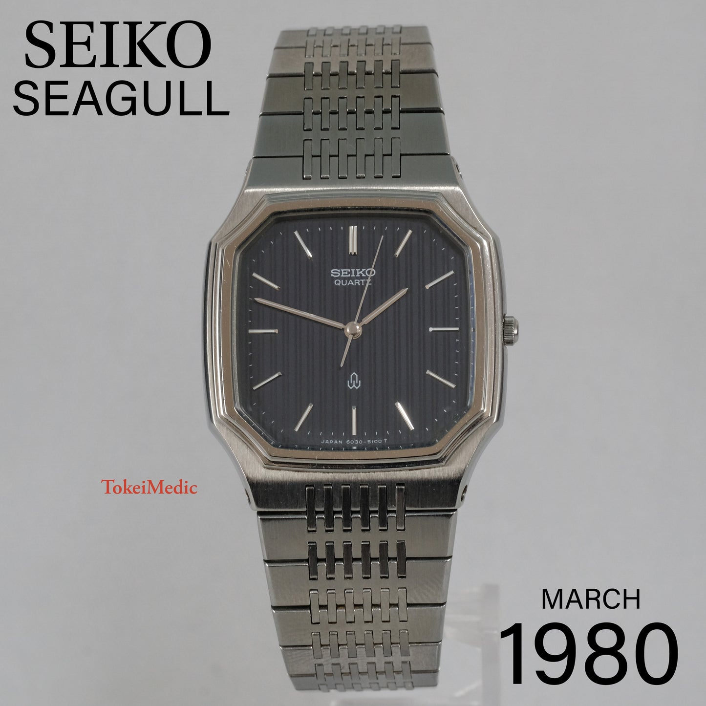 1980 Seiko Seagull 6030-5080