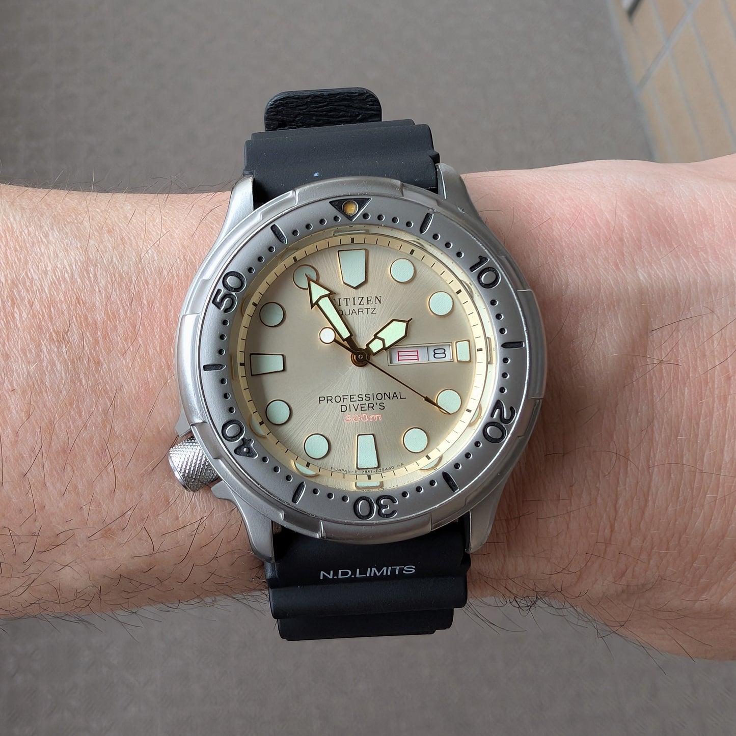 1989 Citizen Quartz Professional Diver's 300m 2855-269420