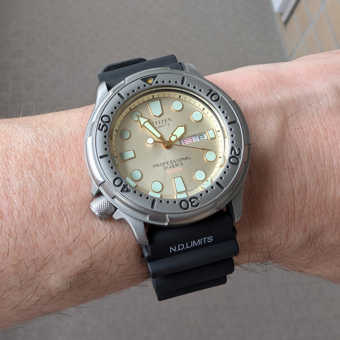 1989 Citizen Quartz Professional Diver's 300m 2855-269420