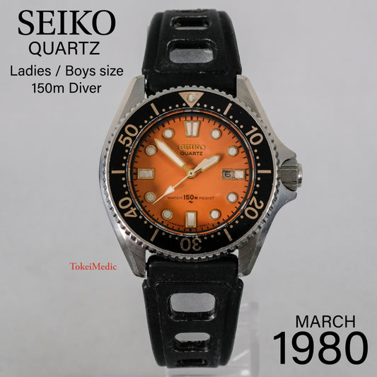 1980 Seiko Quartz 150m Mini Diver 2625-0010
