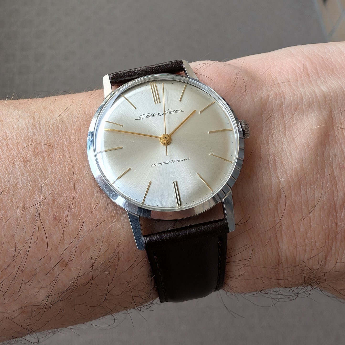 1959 Seiko Liner Cronos J14021