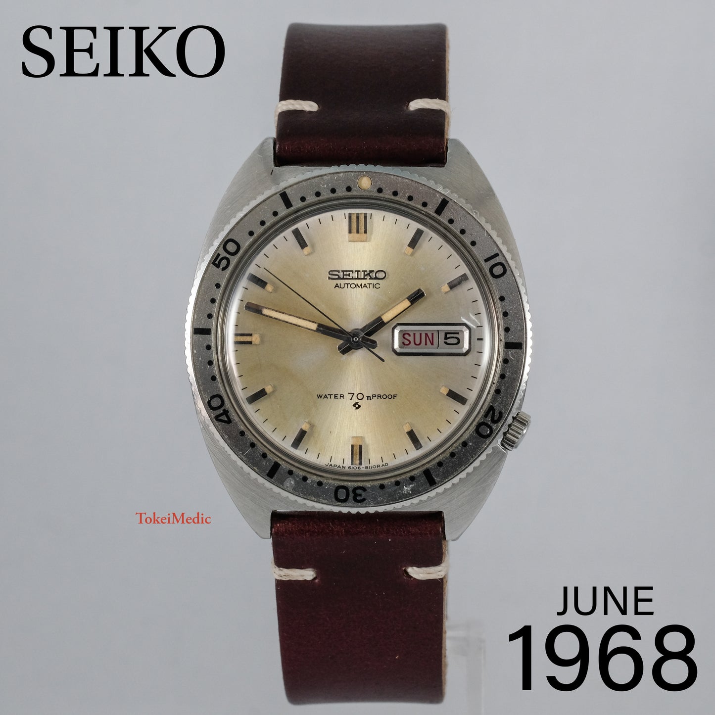 1968 Seiko  6106-8109