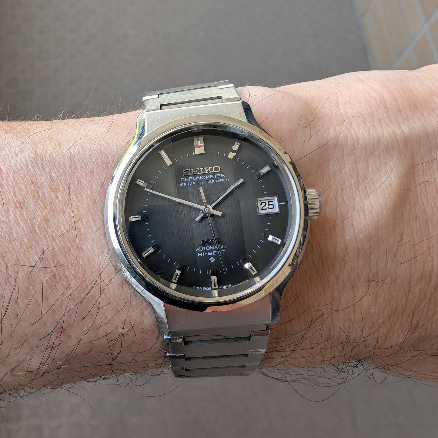 1972 Seiko KS Chronometer Officialy Certified 5625-7170