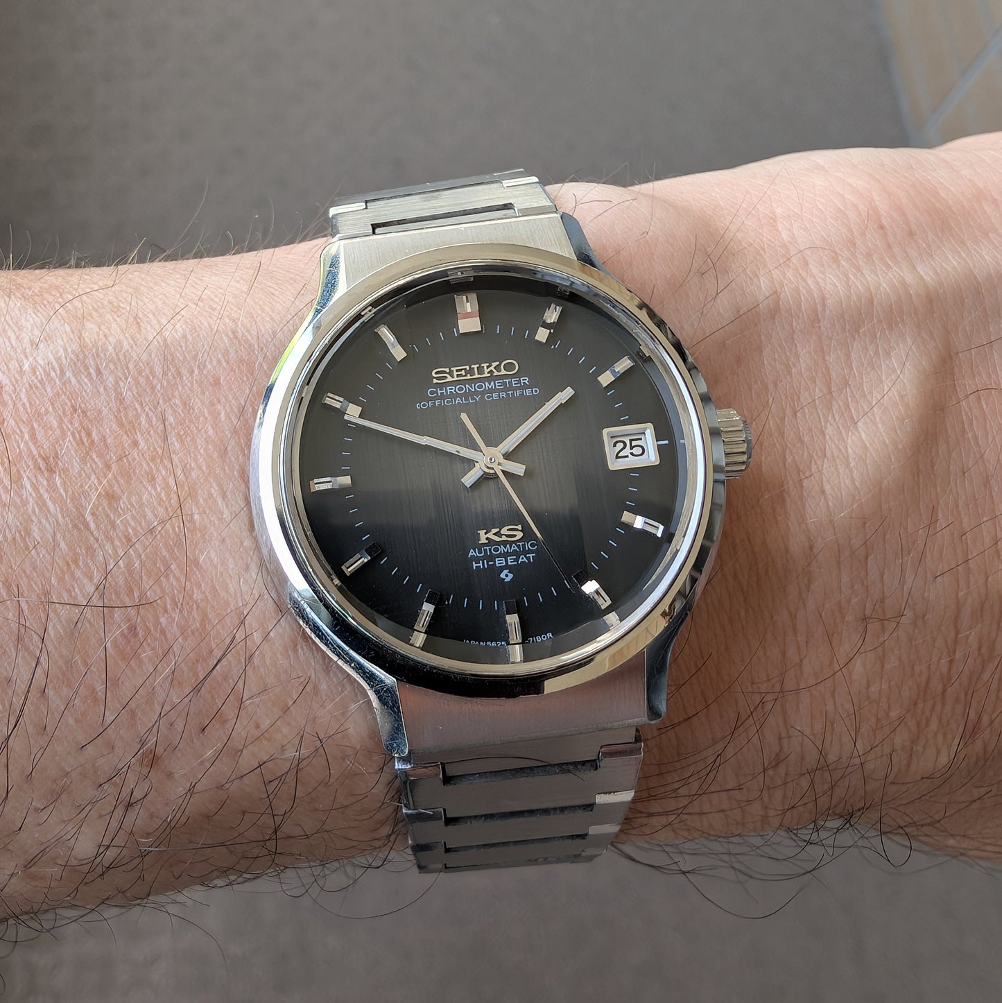 1972 Seiko KS Chronometer Officialy Certified 5625-7170