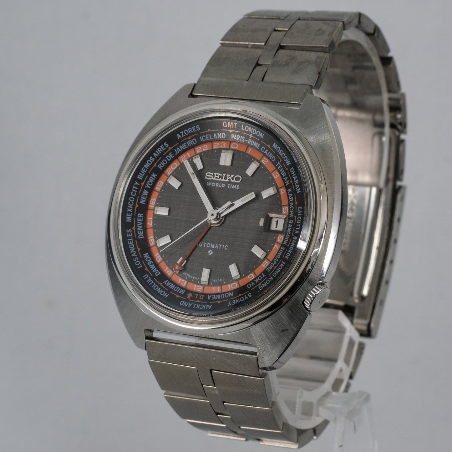 1971 Seiko World Time 6117-6400