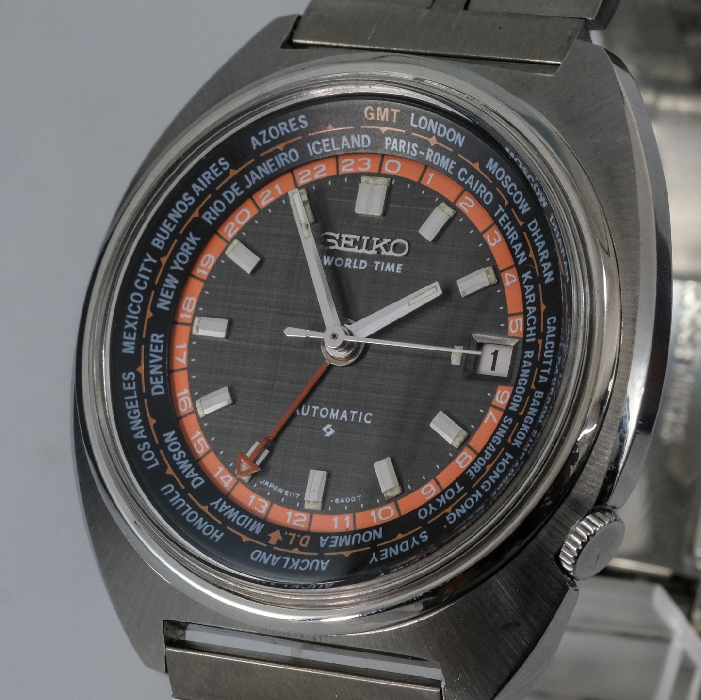 1971 Seiko World Time 6117-6400