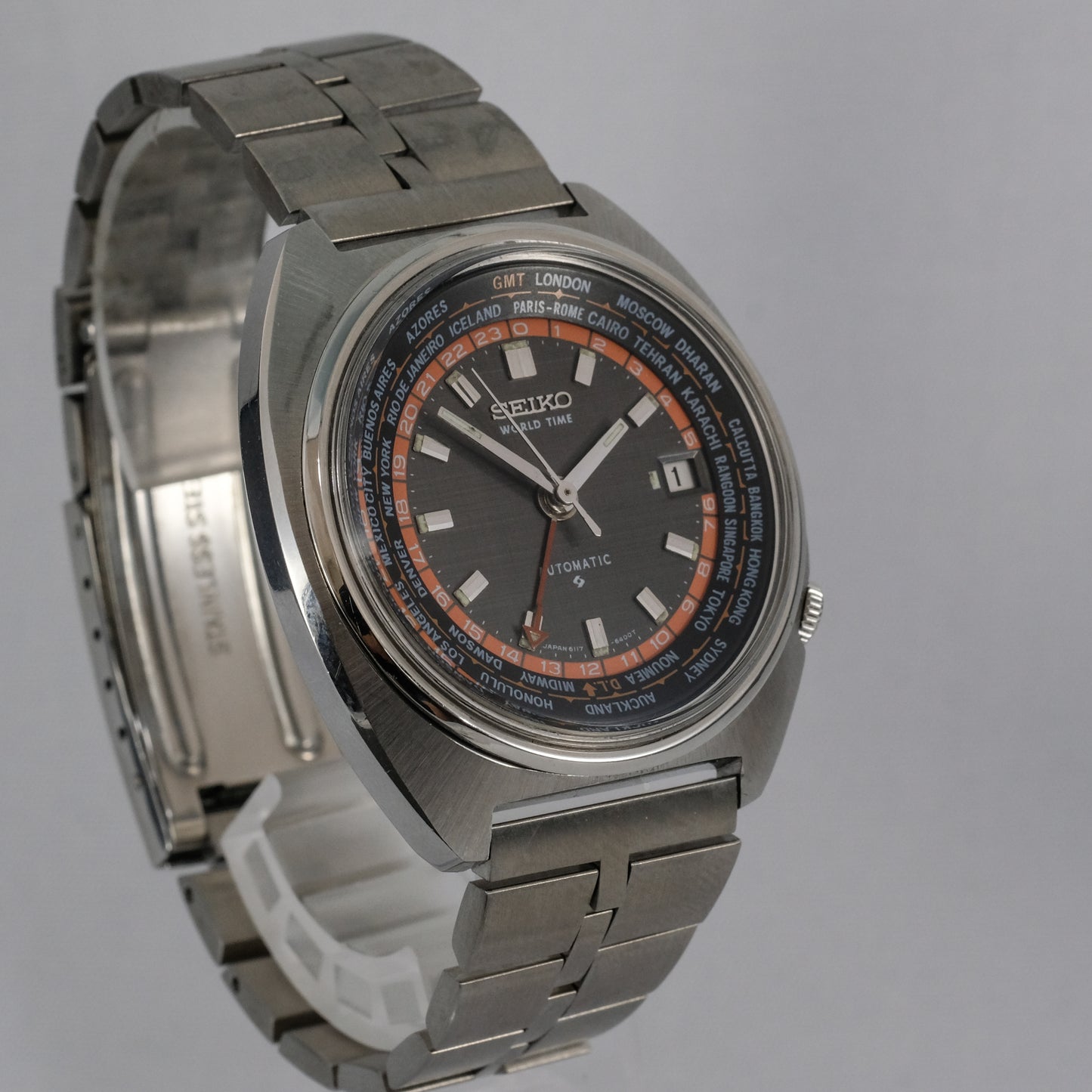 1971 Seiko World Time 6117-6400