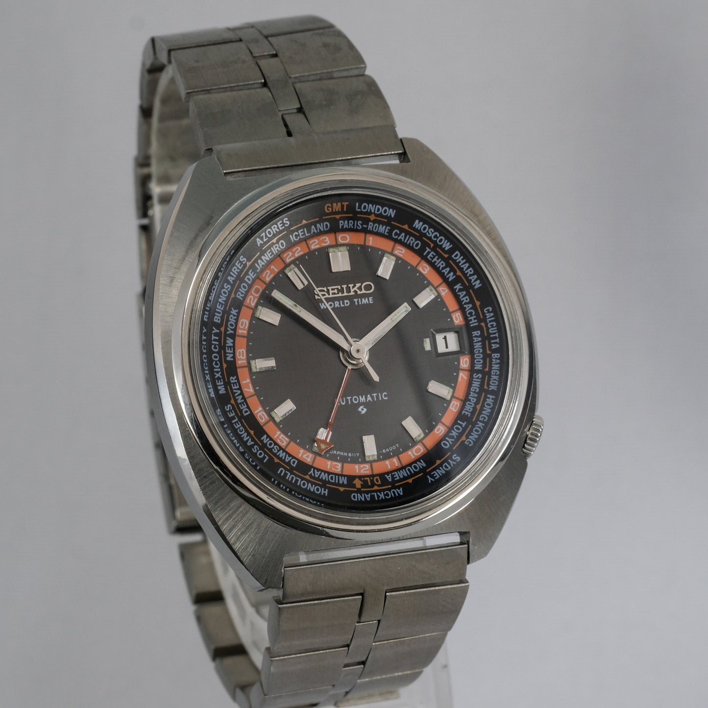1971 Seiko World Time 6117-6400
