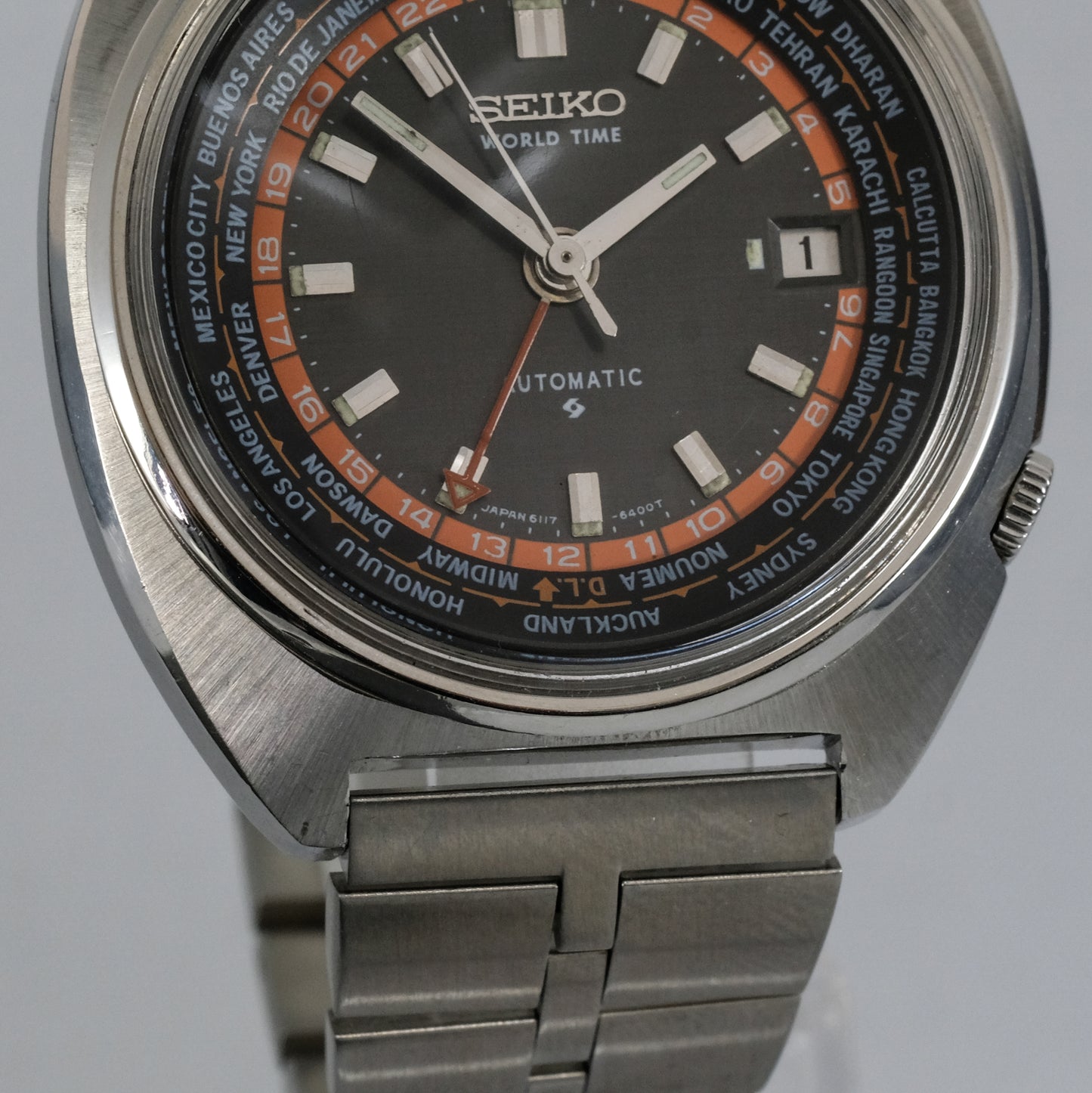 1971 Seiko World Time 6117-6400