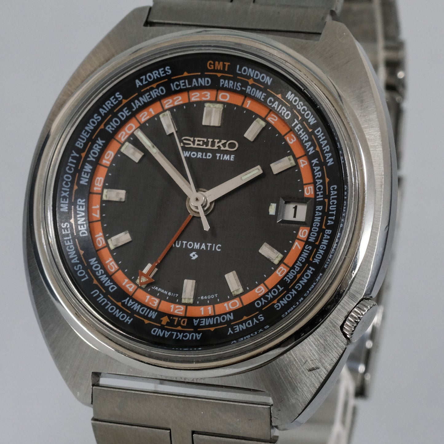 1971 Seiko World Time 6117-6400
