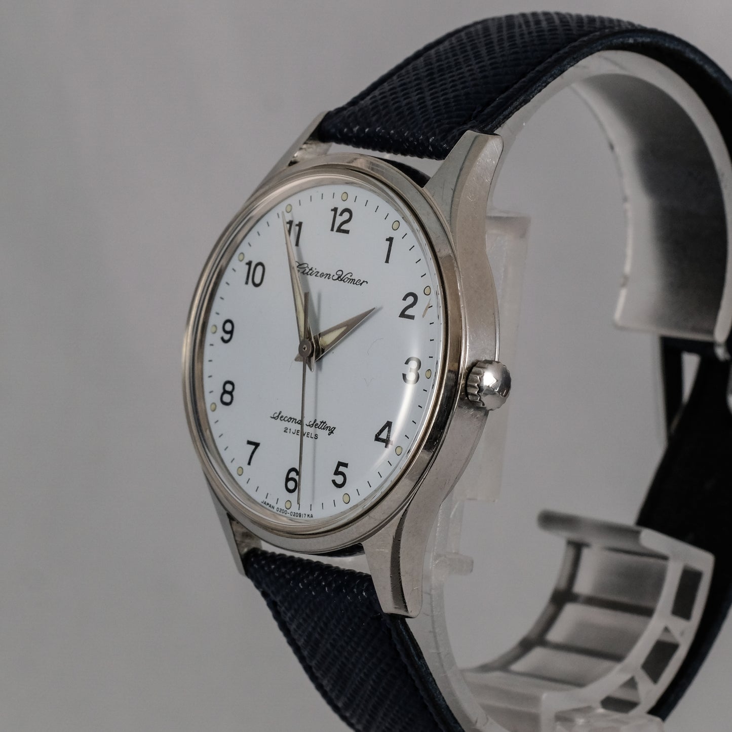 1979 Citizen Homer Second Setting Japan National Railway Watch