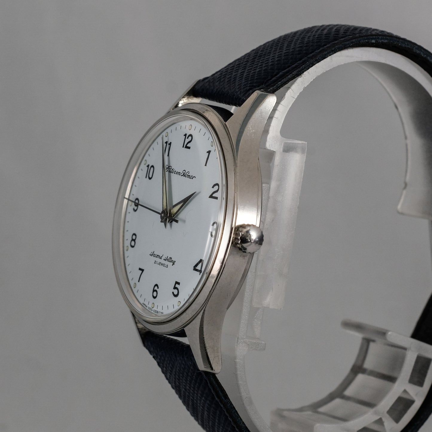 1979 Citizen Homer Second Setting Japan National Railway Watch