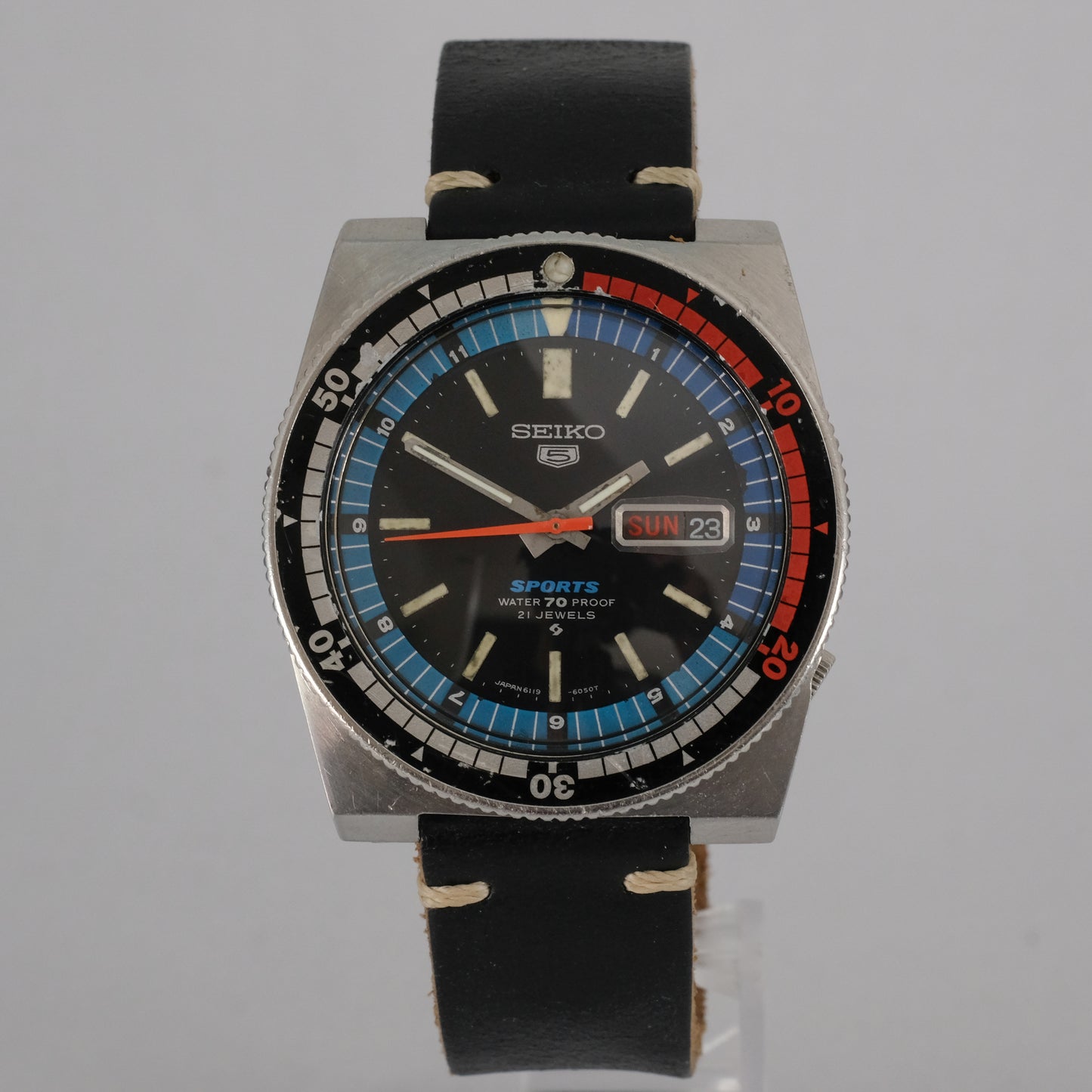 1969 Seiko 5 Sports Regatta Timer 6119-6050